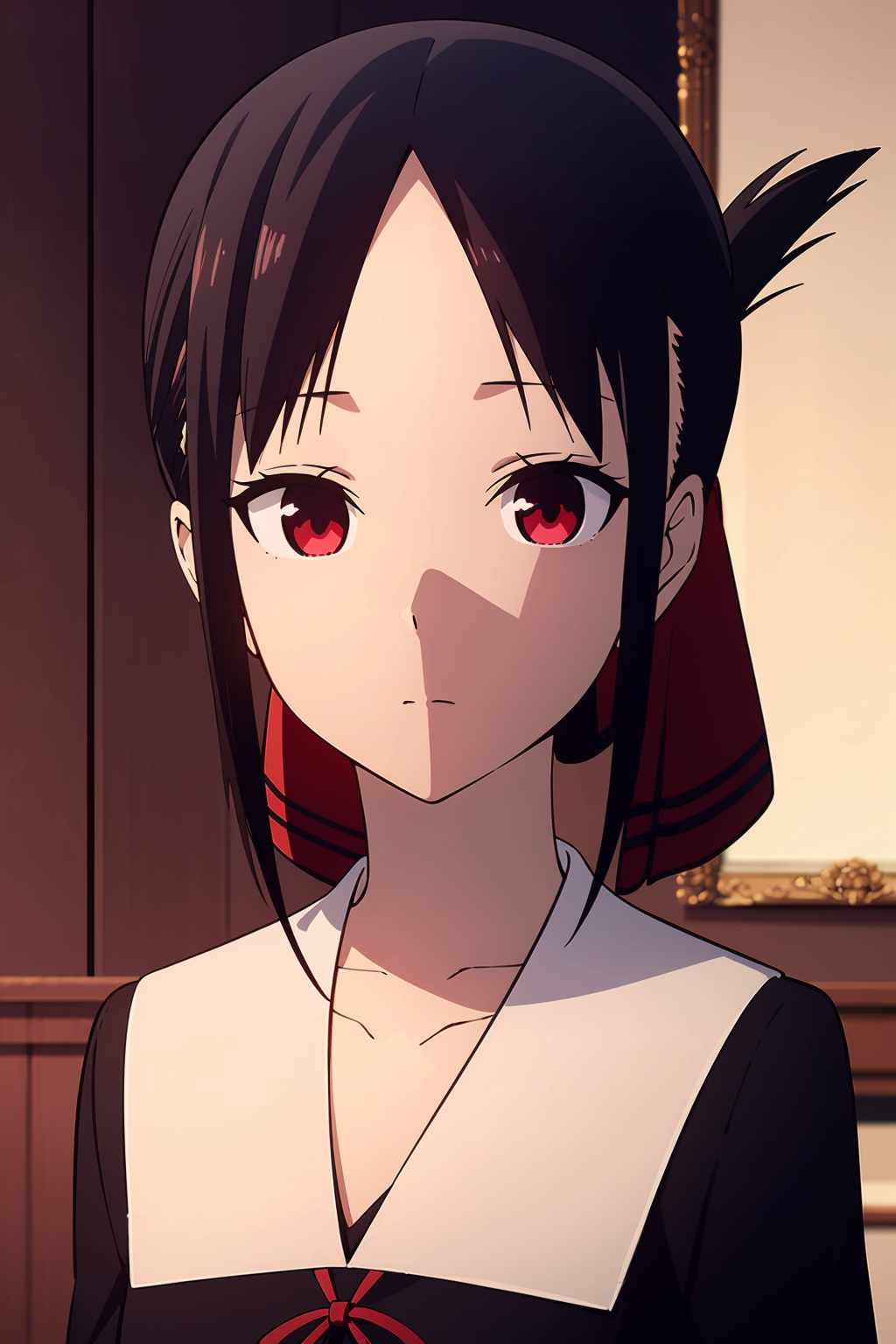22506-302141728-_lora_四宫辉夜1V-000010_0.8_,四宫辉夜,1girl,red eyes,red ribbon,hair ribbon,bangs,short hair,sidelocks,folded ponytail,black hair,parted.png